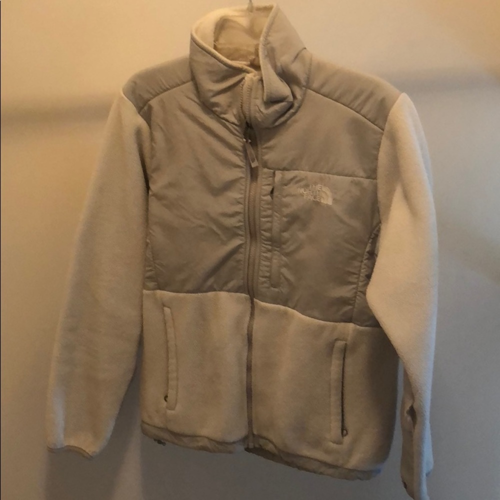 Light grey North Face Fleece